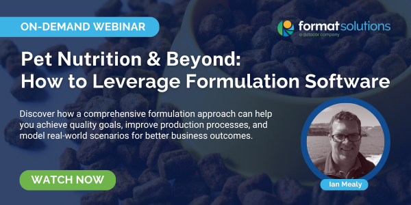 Pet Nutrition & Beyond: How to Leverage Formulation Software